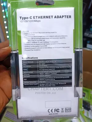 Type C to LAN Converter