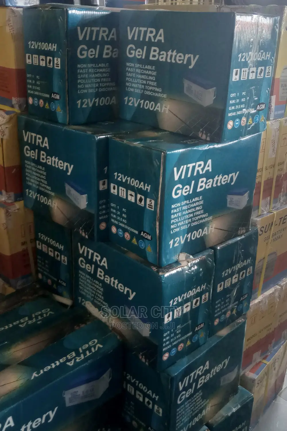 Vitra Battery 12 100ah