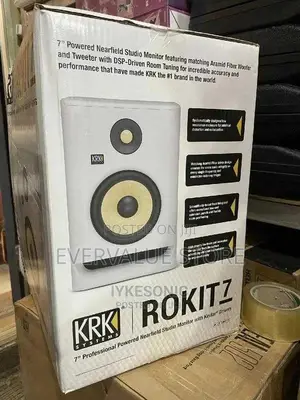 KRK ROKIT7 Studio Monitor (White)