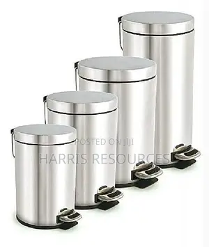 Stainless Pedal Foot Dust Bin