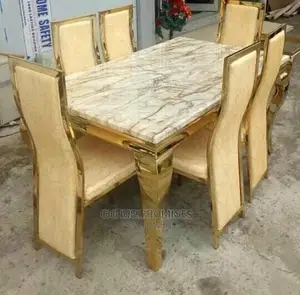 Six Siter Marble Dinning Table Original Toukey Standard
