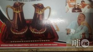 Golden Uk Insulaected Flask And Tray