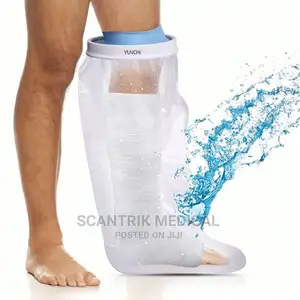 Lower Leg Protector for Adult Waterproof, Shower Bandage And