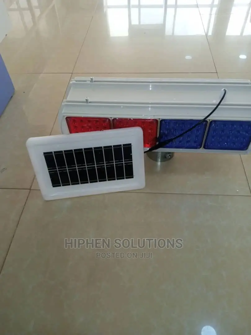 Standard Quality LED Solar Strobe Flashlight