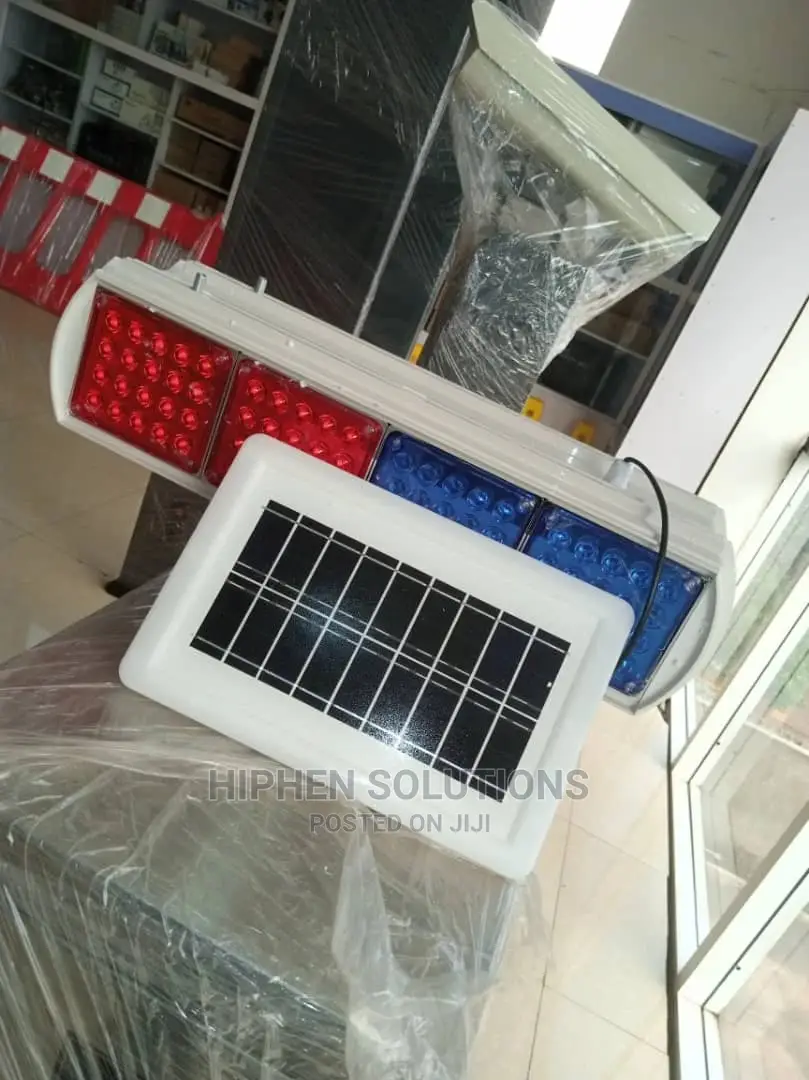 Accident Prevention Safety Solar LED Flashlight