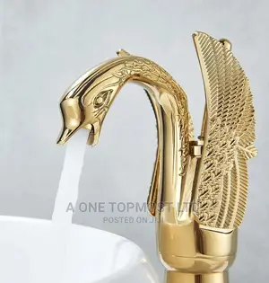 Gold Bird Design Mixers Tap