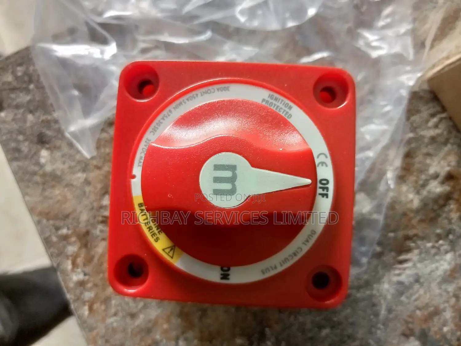 3 Pole and 4 Pole Heavy Duty Battery Cutoff Switch