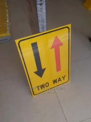 Important Information Two Way Safety Sign