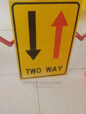Portable Cheap Two Way Safety Sign