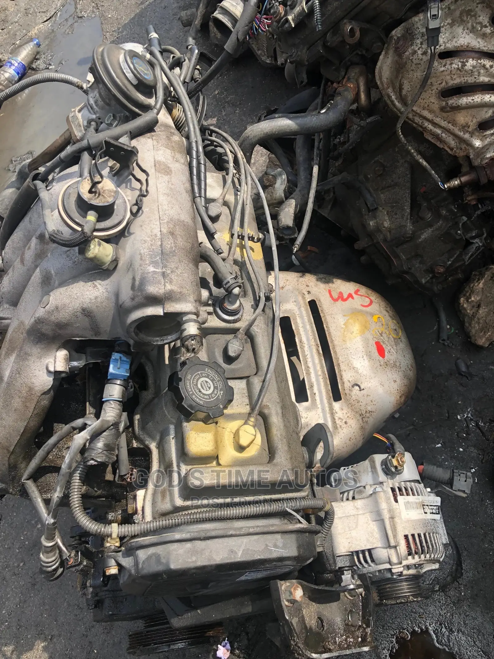 Toyota 5s Coil Engine