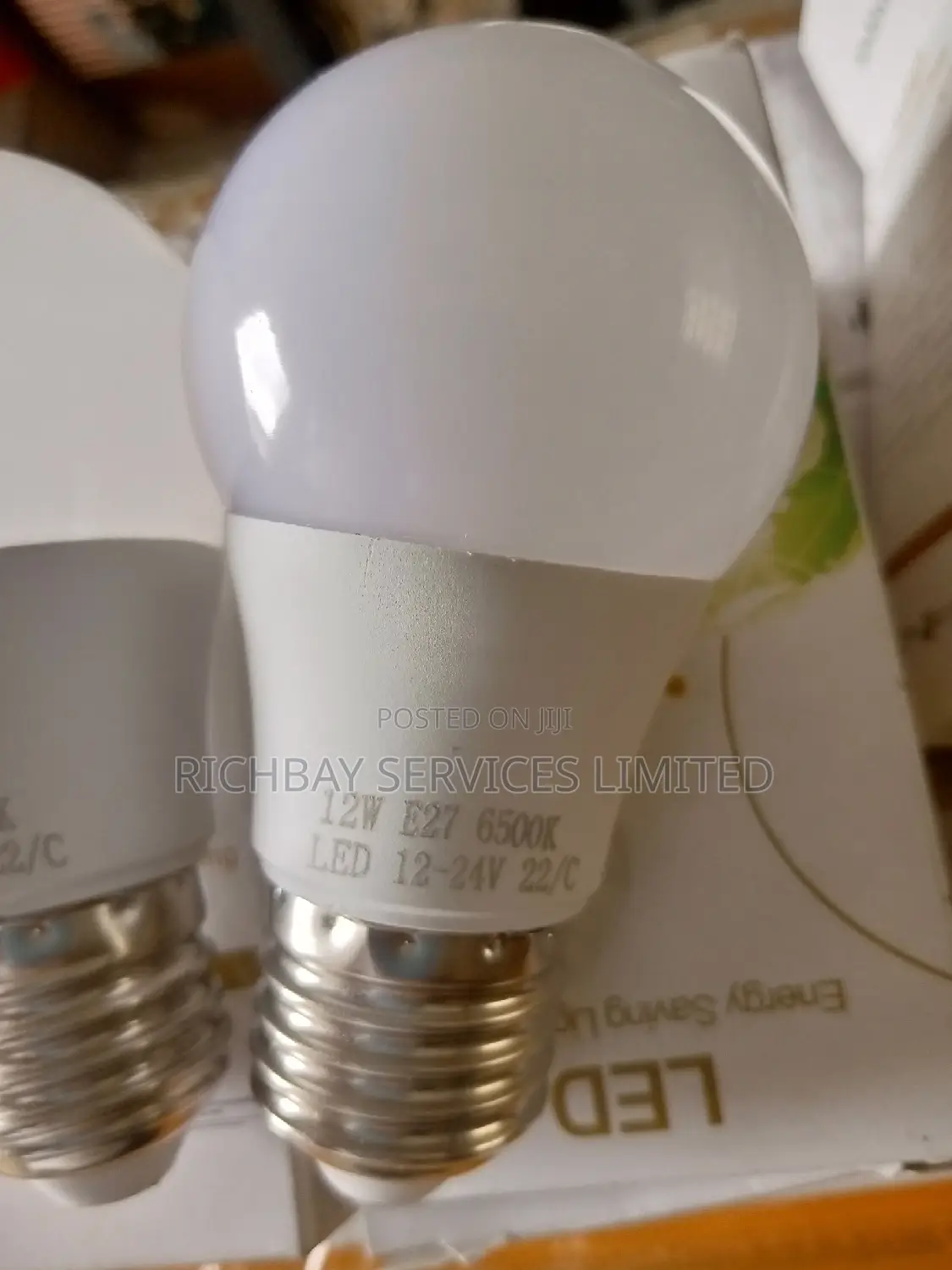 Led Bulb 12/24vdc 12W E27 50/60hz