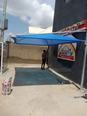 Blue Single Car Parking Space