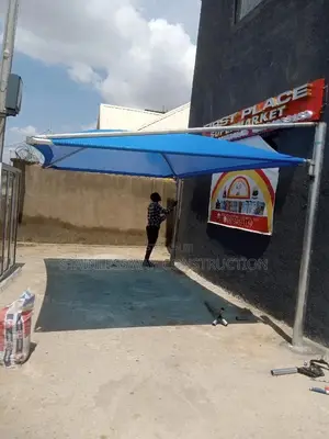 Blue Single Car Parking Space
