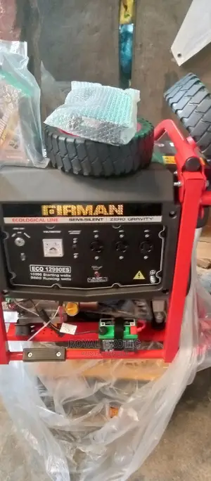 10kva Original 12990 Fireman Petrol Generator, Key 100%Coppa