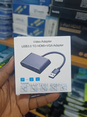 USB 3.0 to HDMI+VGA Adapter