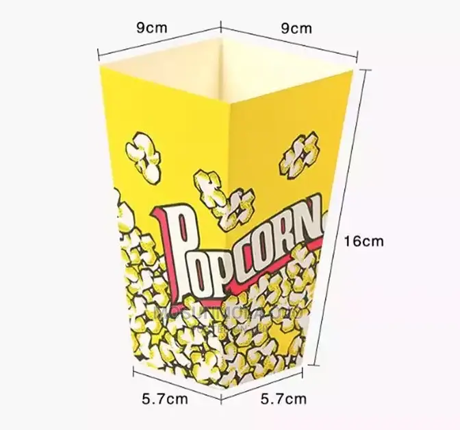 50pcs Popcorn Paper Box/Pack