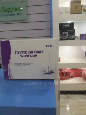 Photo - Clear Observation ESR Tubes With Cup