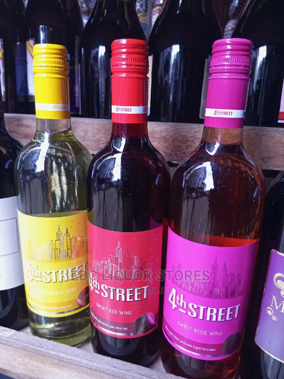 4th Street Red Wine X12