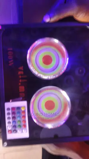 Rgb or Multi-Colour Flood Lamp With Remote Control