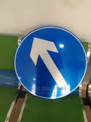 Anti Corrosion One Way Ahead Safety Sign