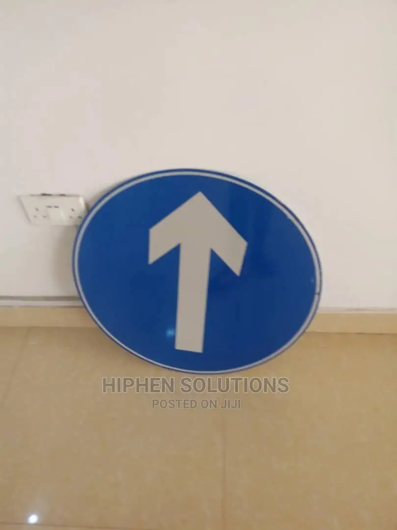Sturdy and Active Safety Sign