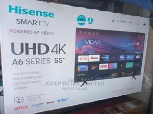 Promo Hisense 55inches Uhd Smart Tv With Blutooth Netflix