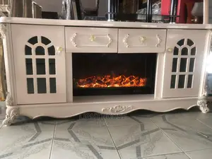 Photo - Royal Tv Stand With Animated Fire Display