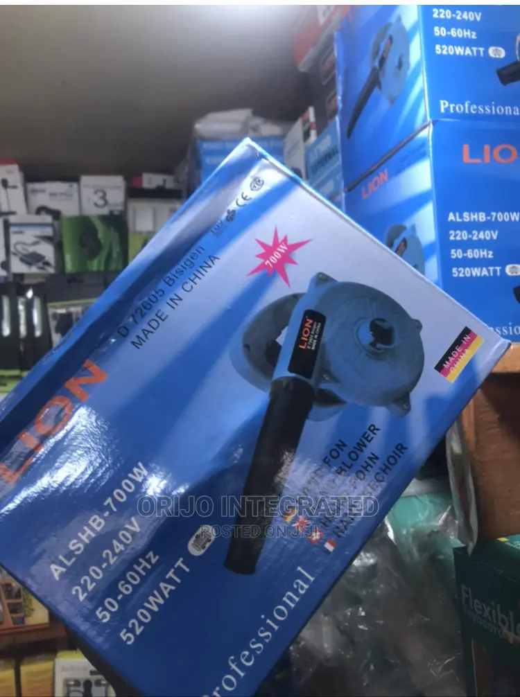 Hand Held Electric Blower and Vacuum Cleaner
