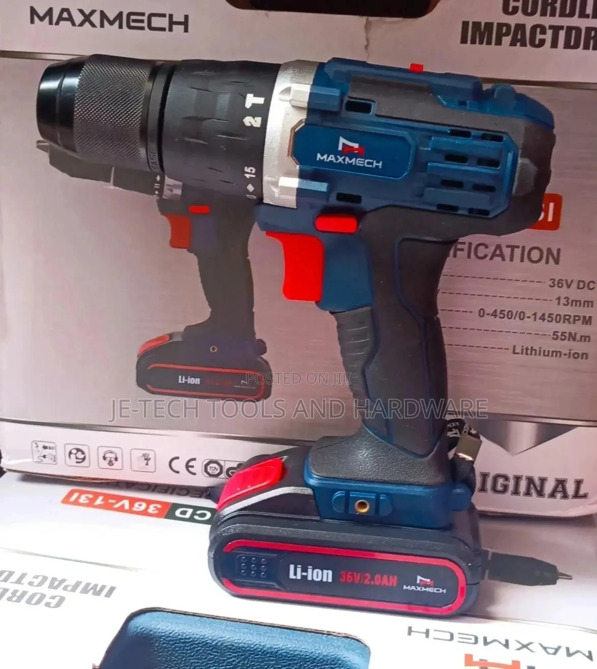Cordless Impact Drill Hammer Drill