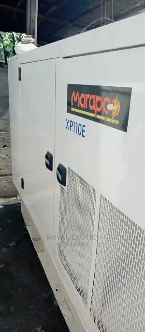 100kva Uk Used Marpco Sound Proof Diesel Generator