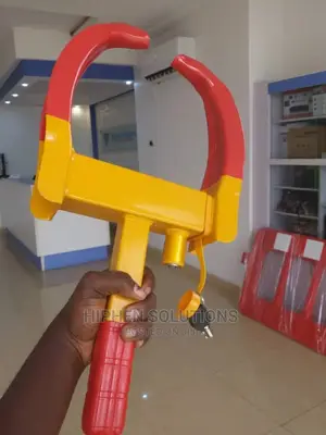 Portable Secured Anti Theft Wheel Clamp