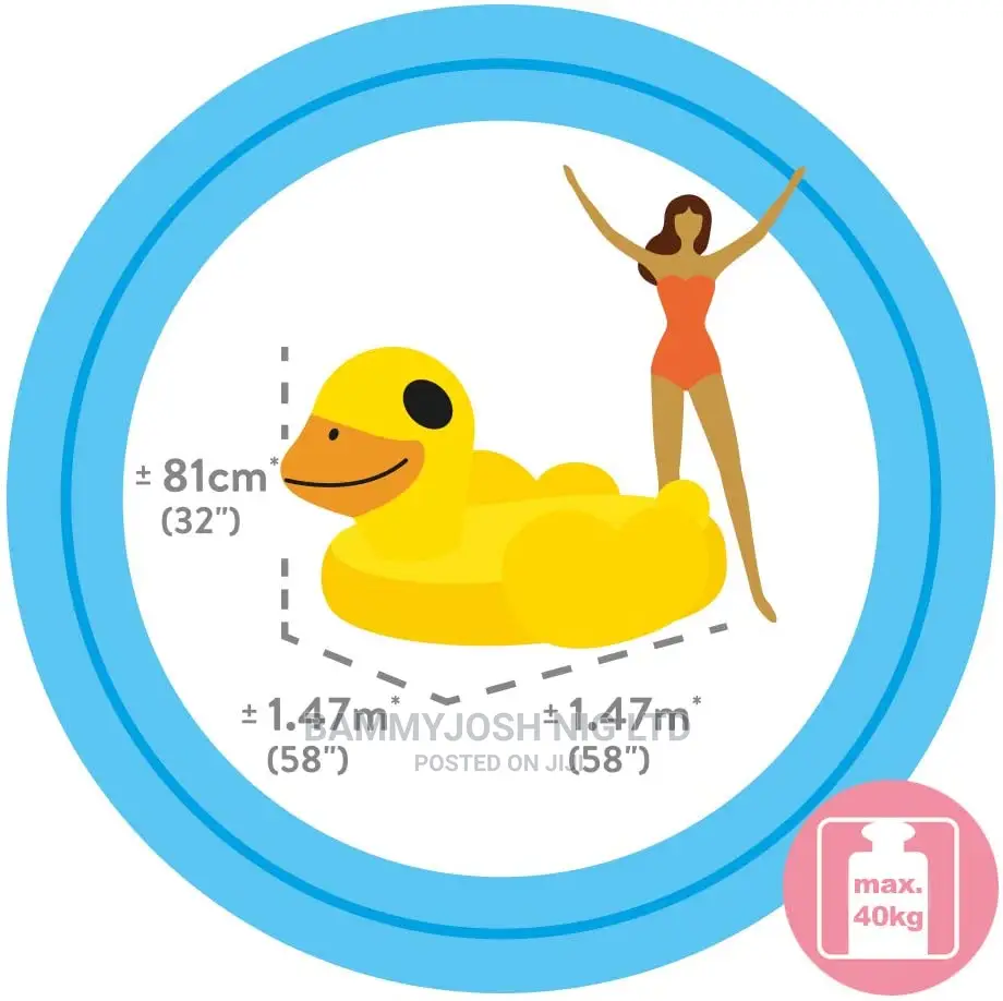 Intex Swimming Duck - Yellow