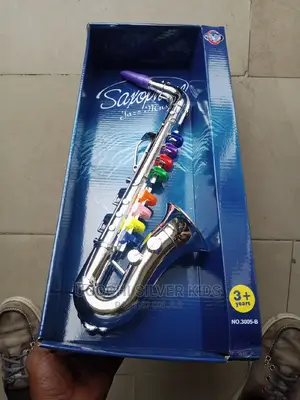 Children Saxophone With Colorful Keys