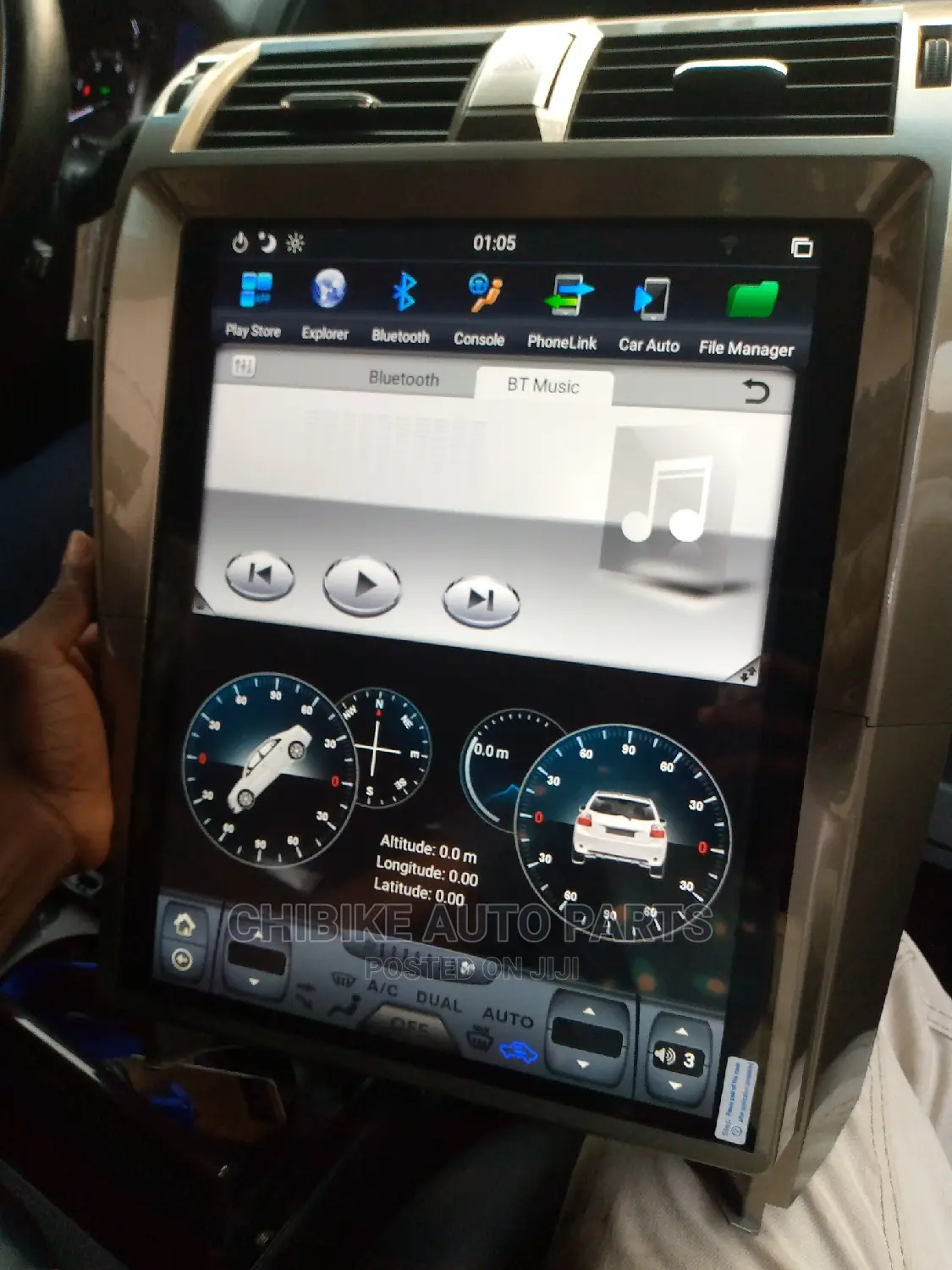 Lexus GX460 Android Navigation Audio System.