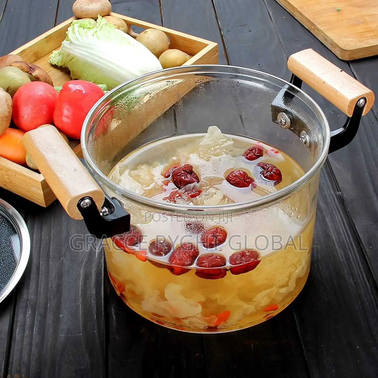 5.5l Heatable Glass Pot