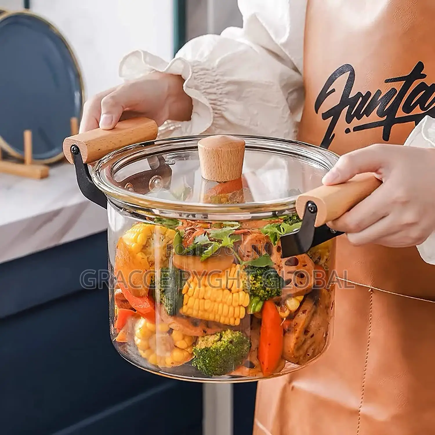 5.5l Heatable Glass Pot