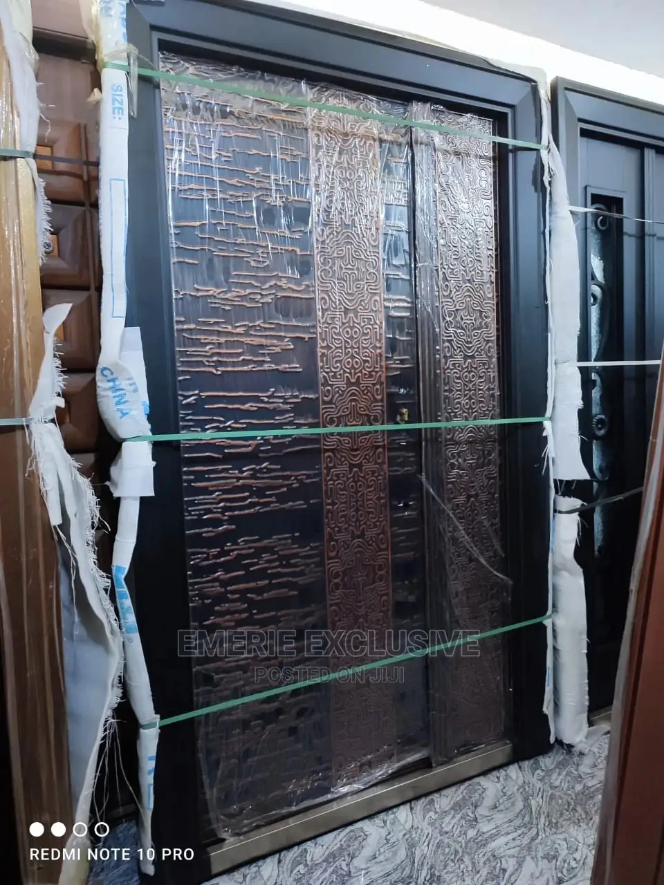 4ft: Entrance Security Copper Door