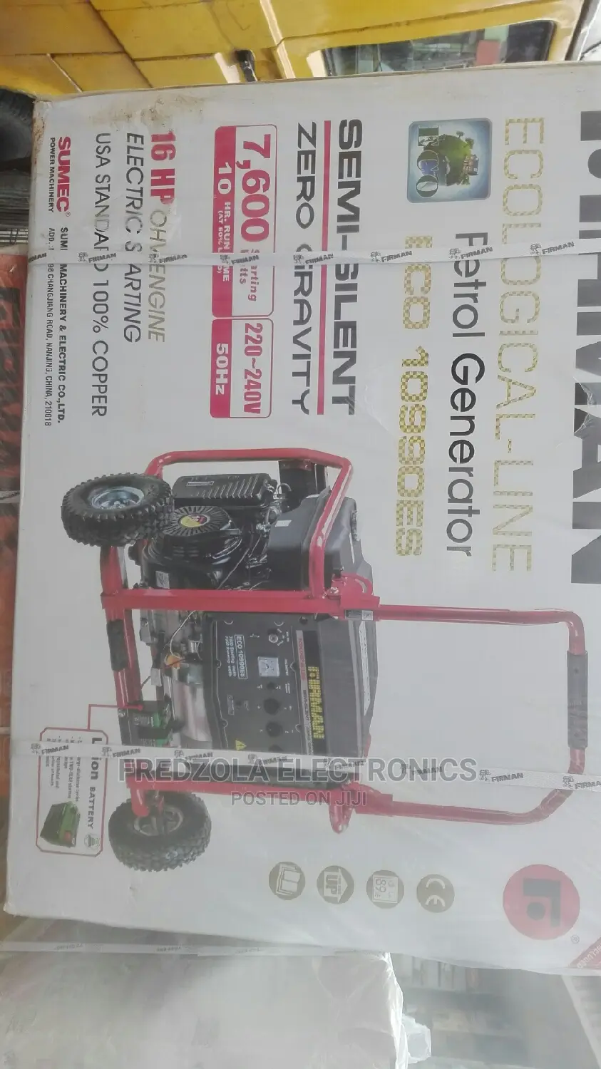 Sumec Fireman 7.6kva