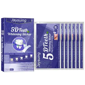 5D White Gel Oral Hygiene Teeth Whitening Paste - 14pcs