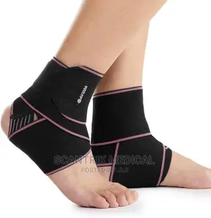 Adjustable Compression Ankle Braces for Sports