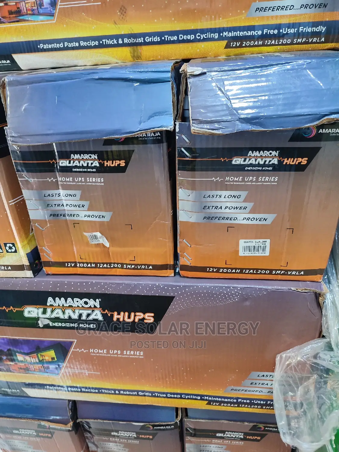 240A QUANTA Tubular Battery