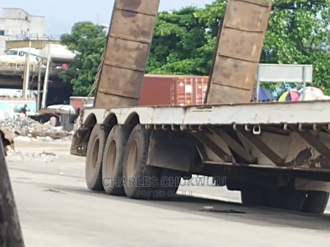 80tons Back Loader Lowbed