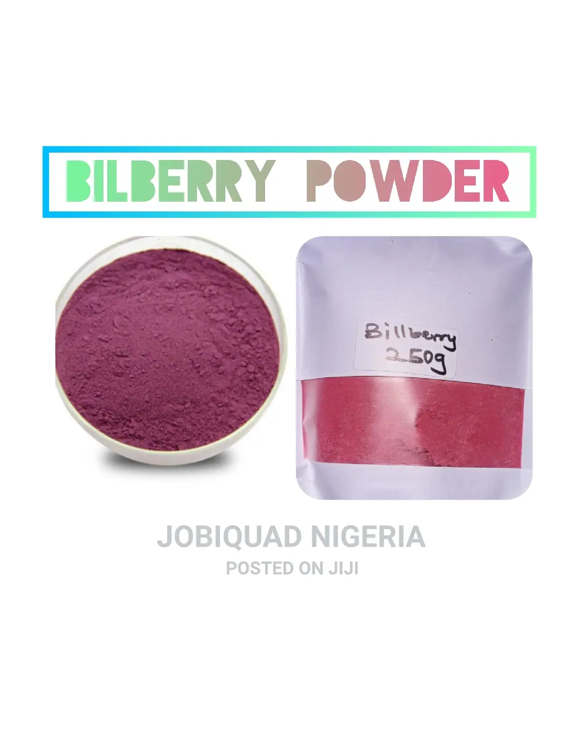 Bilberry Powder 250g