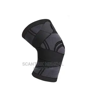 Knee Brace Sleeves Super Elastic Breathable , Black