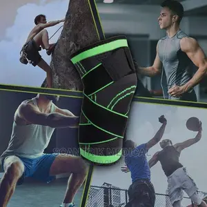 Portable Adjustable Compression Knee Support