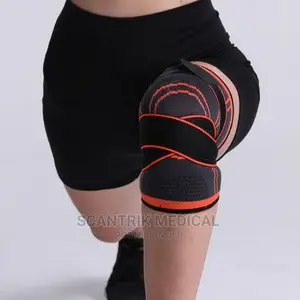 Elastic Leg Rest Tight Adjustable Knee Support Brace