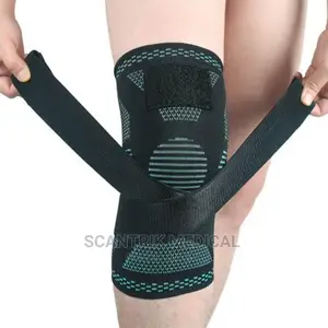 Knee Brace Compression Sleeve With Patella Stabilizer