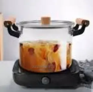 Heat Resistant Glass Cooking Pot 4.5L