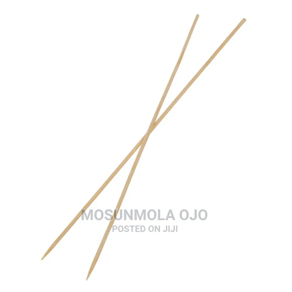 Natural Bamboo Barbecue Skewer Sticks,
