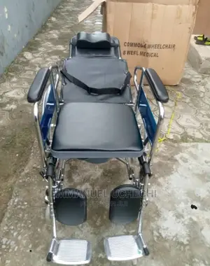 Collapsible Commode Wheelchair